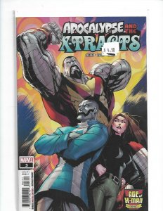 Marvel Comics Age of X-Man Apocalypse and the X-Tracts #3 First Print  NW01