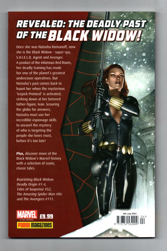 Black Widow Deadly Origin Trade Paperback - TPB - 2010 - NM