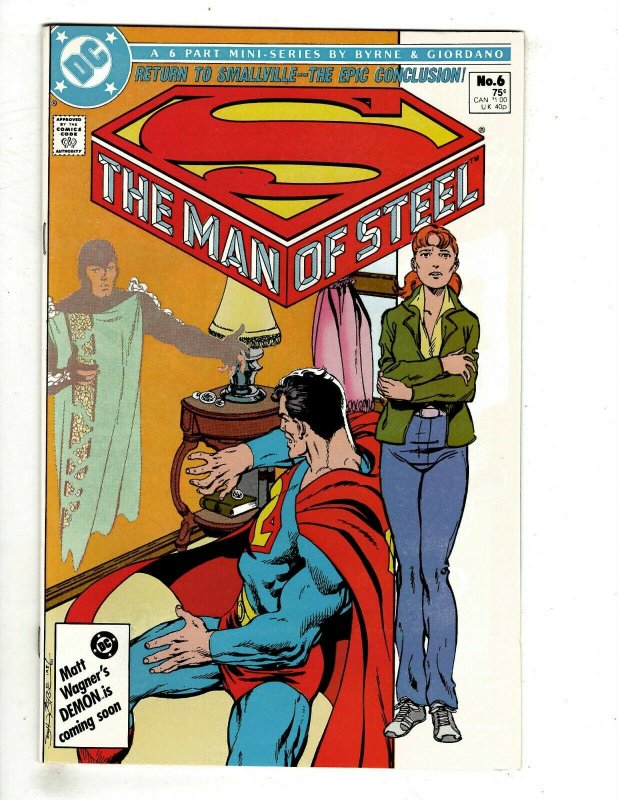 13 DC Comics The Man of Steel # 1 2 3 4 5 6 Identity Crisis # 1 2 3 4 5 6 7 OF1