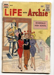 Life With Archie #9 --1961--Betty--Veronica-- Robot cover--G