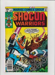 Shogun Warriors #3 VF 8.0 Marvel Comics 1979 Bronze Age