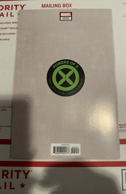 POWERS OF X 4 NM R B SILVA  VIRGIN VARIANT 1ST APP KRAKOA & ARAKKO MARVEL 2019