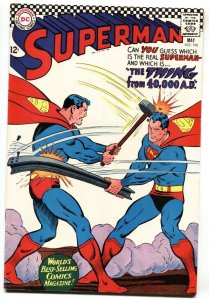 Superman #196 1967-DC Comics-Thing From 40,000 AD-VF