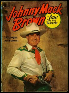 JOHNNY MACK BROWN-DELL FOUR COLOR #269 1950-FIRST ISSUE G-