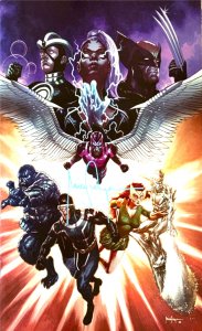 Inferno #1 Virgin Variant Signed By Mico SUAYAN With COA MARVEL NM.