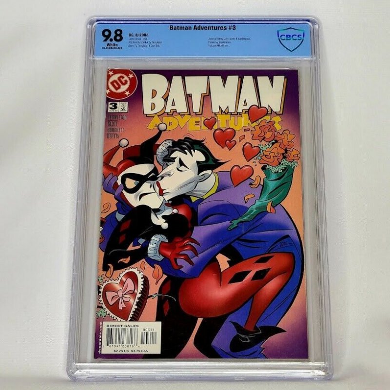 Batman Adventures #3 CBCS 9.8 DC 2003 Joker Harley Quinn Cover 