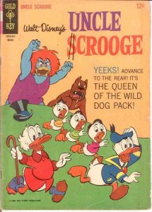 UNCLE SCROOGE 62 GOOD  March 1966 COMICS BOOK