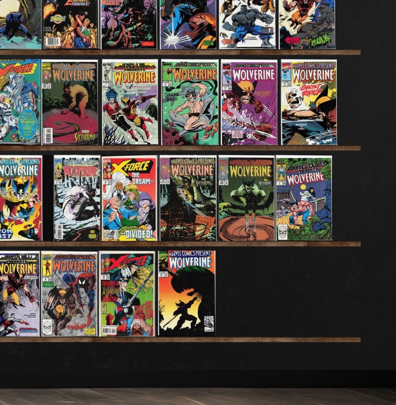 Huge Lot 150+ Comics with Marvel Comics Presents, X-Force, X-Men & More!