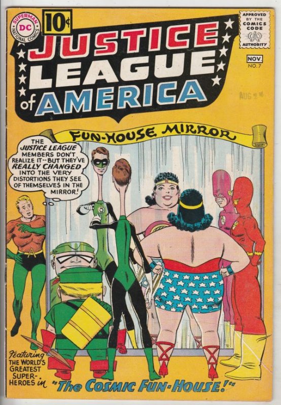 Justice League of America #7 (Nov-61) VF+ High-Grade Justice League of America