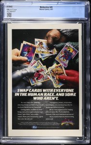 Wolverine #45 (9/91) Graded CGC 9.8