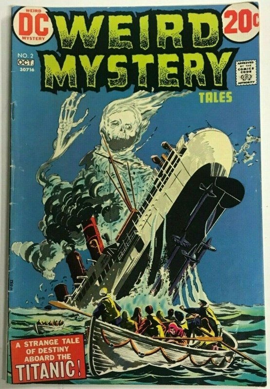 WEIRD MYSTERY#2 FN/VF 1972 DC BRONZE AGE COMICS