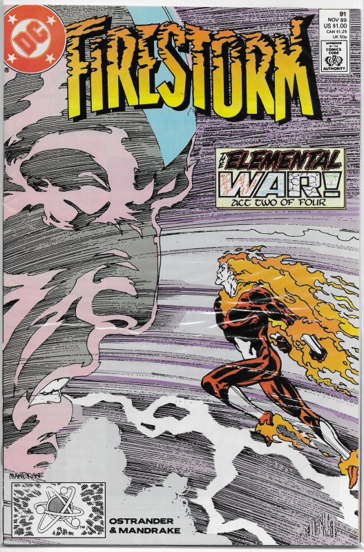 Firestorm: The Nuclear Man (FS vol. 2, 1982) # 91 FN (Elemental War 2)