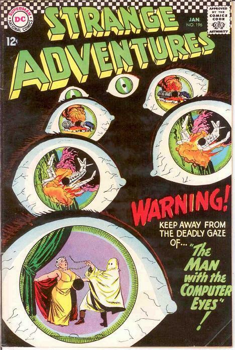 STRANGE ADVENTURES 196 F+   January 1967 COMICS BOOK