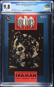 Batman: Legends of the Dark Knight #5 (3/90) Graded CGC 9.8