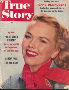 True Story 1/1955-Macfadden-exploitation-gang delinquent-bad luck girl-G