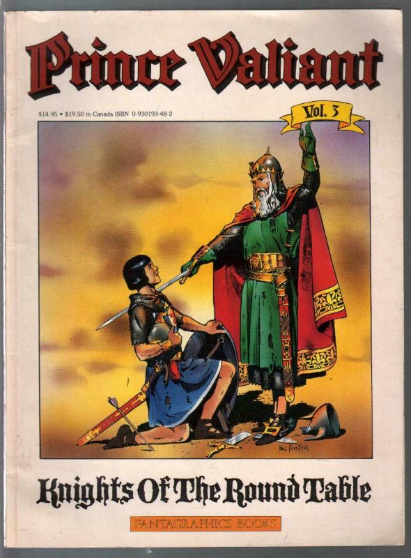 Prince Valiant #3 1975-Fatagraphics-pages 93-138-Hal Foster art-VG/FN