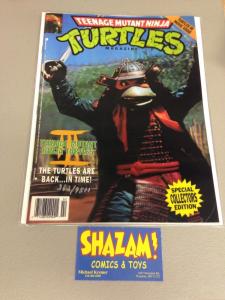 Teenage Mutant Ninja Turtles Magazine 3D signed by Eastman