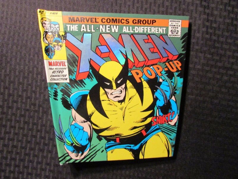 2007 X-MEN Pop-Up Marvel True Believers Retro HC VF 8.0 Candlewick