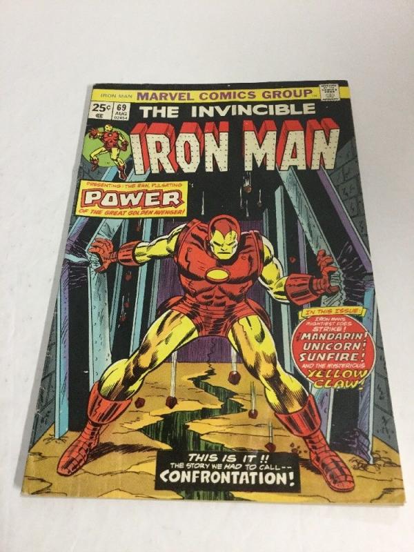 Iron Man 69 Vg/Fn Very Good/Fine 5.0 Marvel Comics Bronze Age