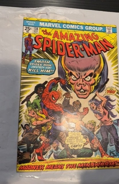 The Amazing Spider-Man #138 (1974) The Mindworm