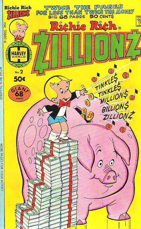 Richie Rich Zillionz #2 (Mar-77) VF High-Grade Richie Rich