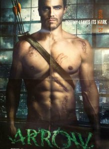 ARROW Promo Poster, 22 x 34, 2012,  Unused more in our store 421