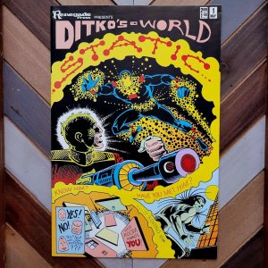 Ditko's World Feat. Static #1 VF/NM (1986 Renegade Press) 1st Print HIGH GRADE