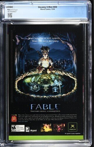 Uncanny  X-Men #450 2004 Marvel Comics CGC 9.8 X-23 app