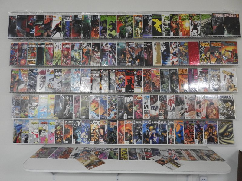 Huge Lot of 130+ Comics W/ Thundercats, Green Hornet, G.I. Joe+ Avg VF- Con.