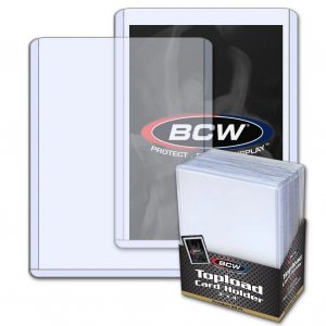 3x4 Topload Card Holder - Premium - 1 Pack of 25
