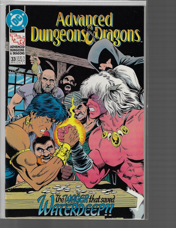 Advanced Dungeons and Dragons #20-36 + Annual  (DC, 1989-1990) NM Average