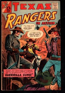Texas Rangers In Action #56  1966 - Charlton  -VG - Comic Book