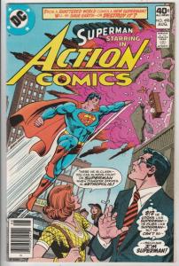 Action Comics #498 (Aug-79) VF High-Grade Superman