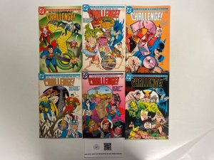 6 Challenger DC Comic Books # 3 4 5 6 7 10 Batman Superman Wonder Woman 56 JS47