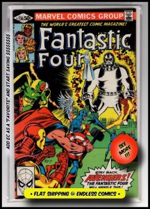 Fantastic Four #230 (1981)  Avengers appearance  / 106-BN#2