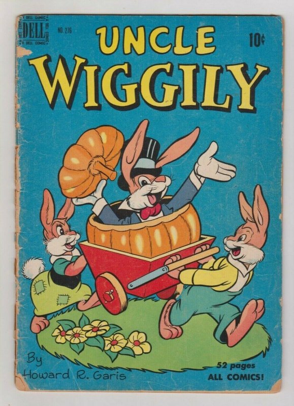 UNCLE WIGGLY DELL FOUR COLOR #276 1954