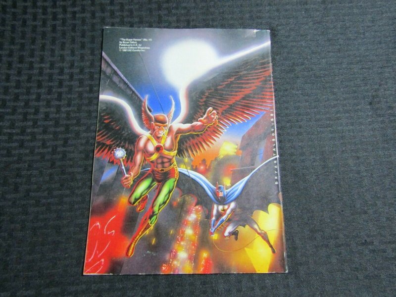 1981 SUPER HEROES Monthly #11 FN+ 6.5 Batman & Hawkman / Fisherman Collection