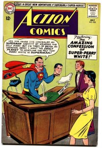 ACTION COMICS #302 DC SUPERMAN 1963 JIMMY OLSEN LOIS fn/vf