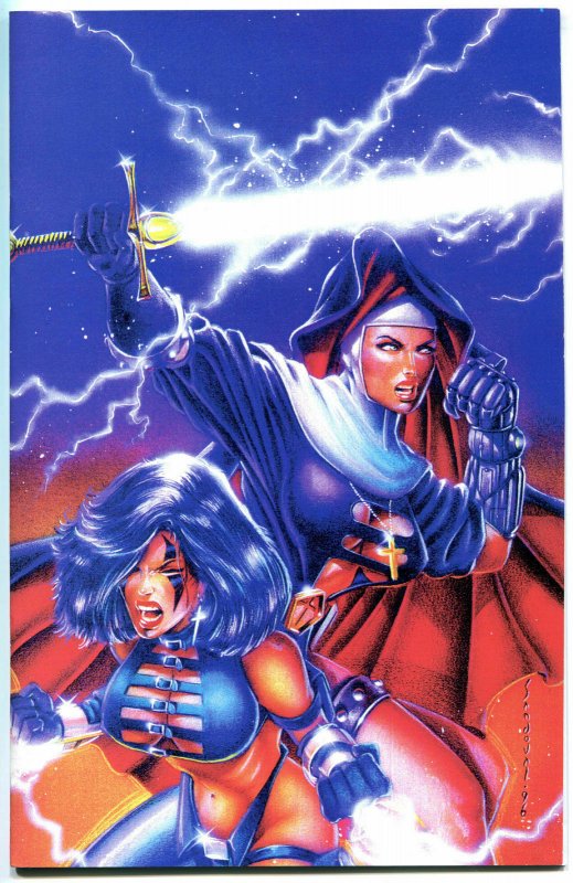 RAZOR WARRIOR NUN AREALA - FAITH #1, NM-, Sandoval, Variant, 1996, more in store