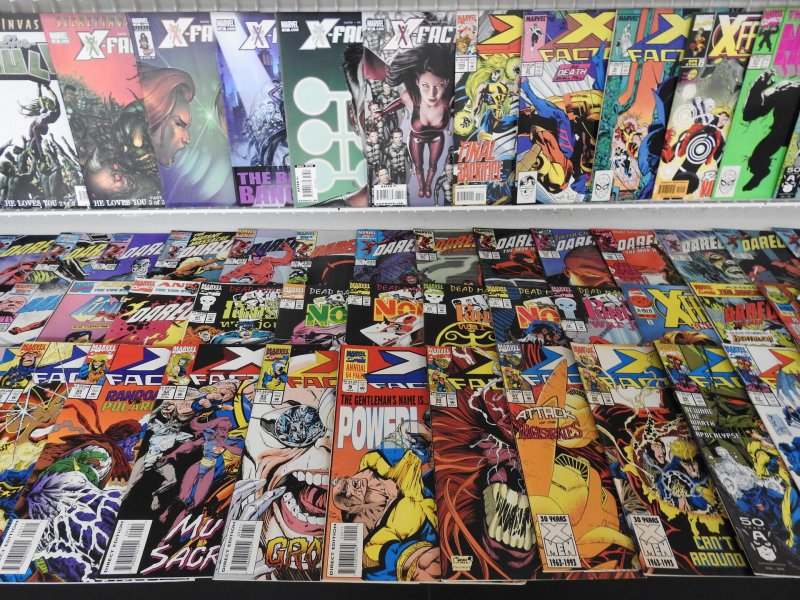 Huge Lot of 190+ Comics W/ Hulk, Daredevil, X Factor Avg VF- Condition!