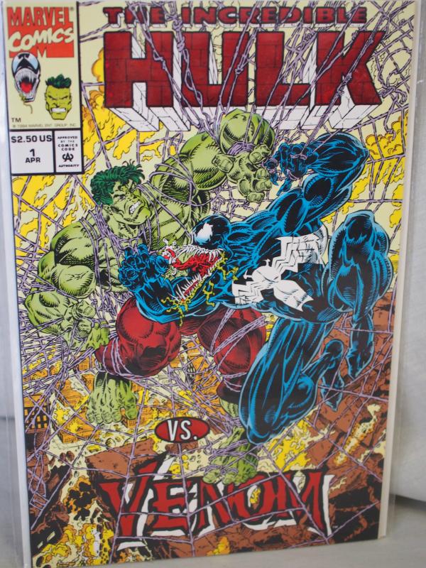 The Incredible Hulk VS Venom 1 in VF/NM  condition.  Unread. 1994. Rare