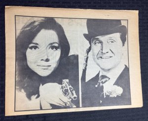 1983 WITH UMBRELLA CHARM & BOWLER Avengers Fanzine v.1 #3 VG 4.0 Diana Rigg