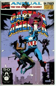 Captain America Annual #10 (1968) - 9.2 NM- *Call of Duty* Mignola Cover