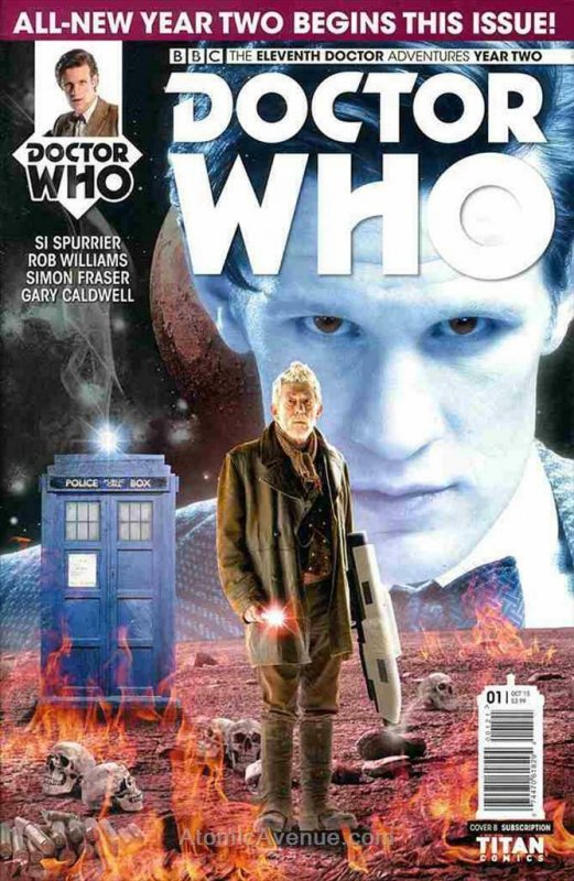 Doctor Who: The Eleventh Doctor Year Two #1B VF/NM; Titan | save on shipping - d