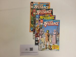 4 Team Titians DC Comic Books #3 4 5 6 73 TJ11