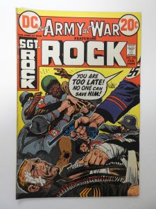 Our Army at War #254 (1973) VG+ Condition