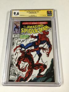 Amazing Spider-man 361 Cgc 9.6 W Pgs 1st Carnage SS Signature Series Mark Bagley