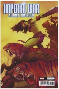 IMPERIAL WAR: PLANET SHE-HULK #1 MARVEL COMIC 2025 VARIANT FRANCESCO NM