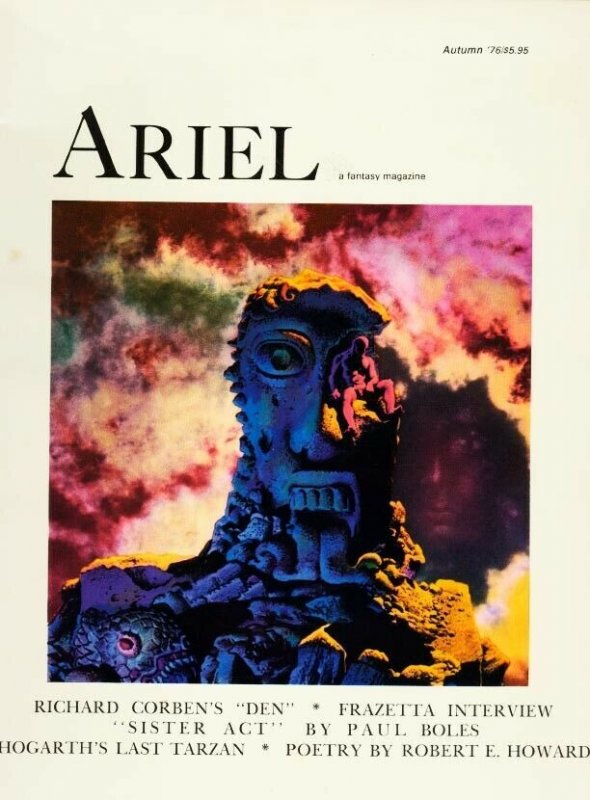 ARIEL 1976 AUT-FRAZETTA/ROBERT E. HOWARD-HOGARTH FN