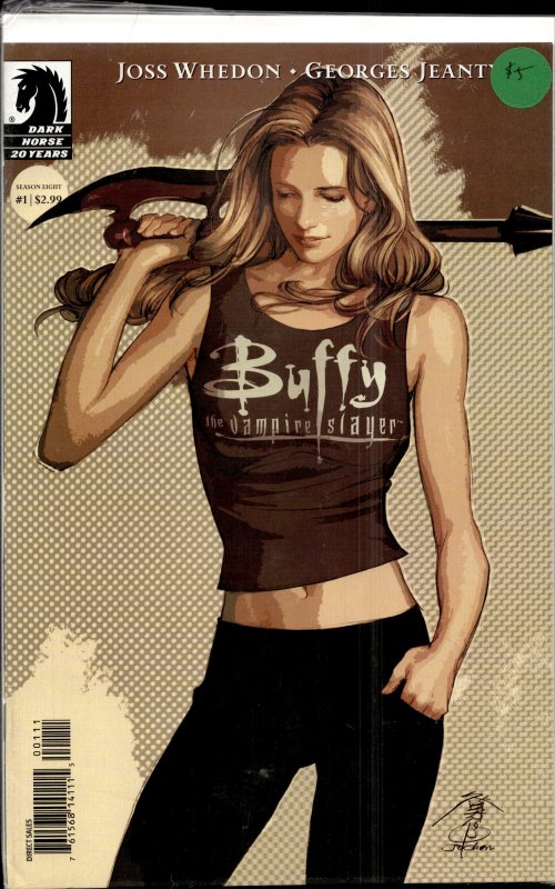 Buffy the Vampire Slayer Season Eight #1 Third Print Cover (2007) Buffy the V...